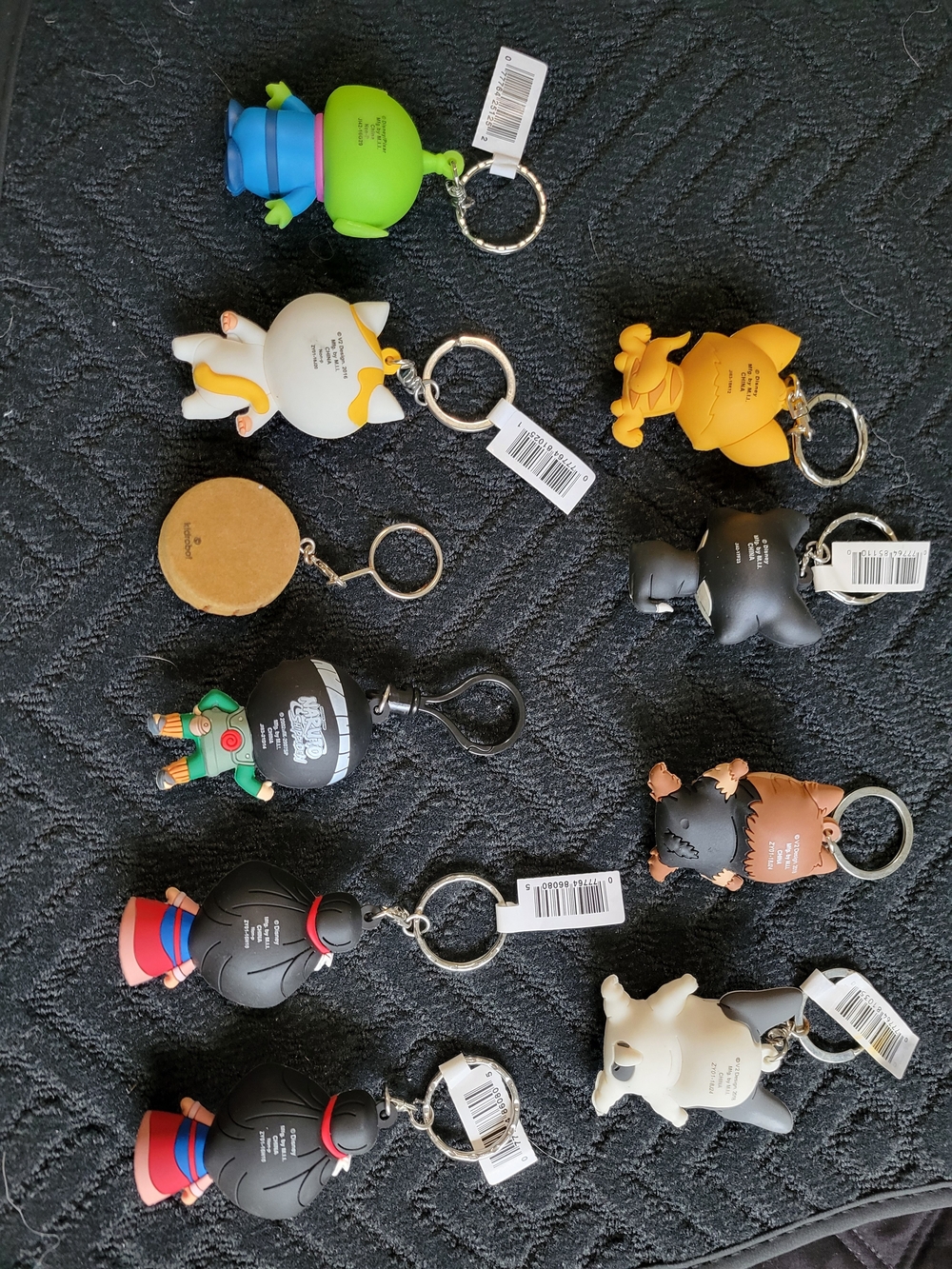 Assorted Cute Animal & Character Keychain Set - Multicolor - Picture 2 of 2